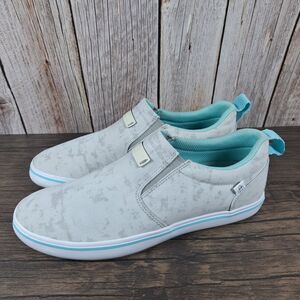 XTRATUF Sharkbyte Eco Deck Shoes Slip On Loafer Women's Sz 9 Gray (READ)